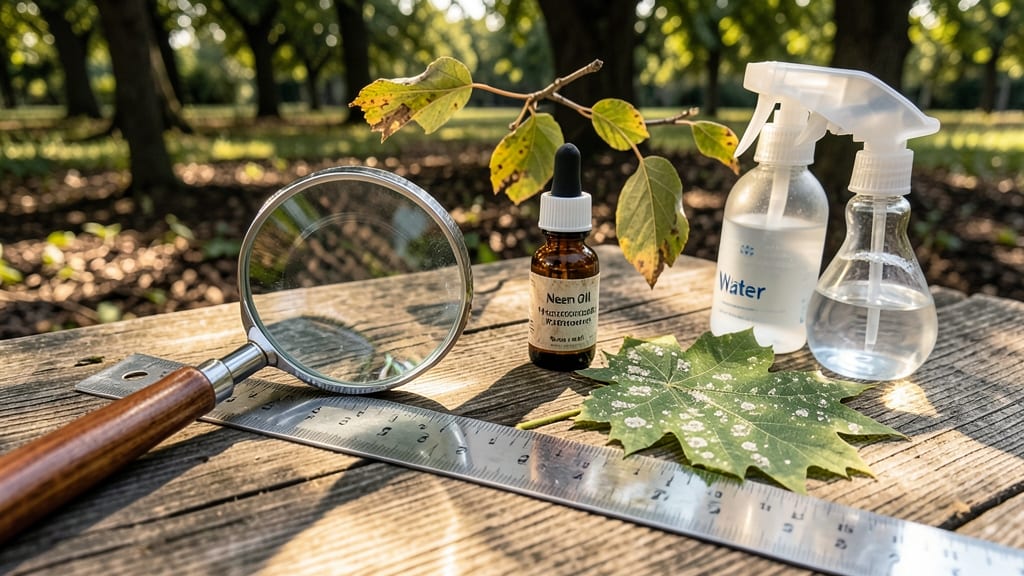 White Spots on Tree Leaves: Fungal Powdery Mildew Cure Guide