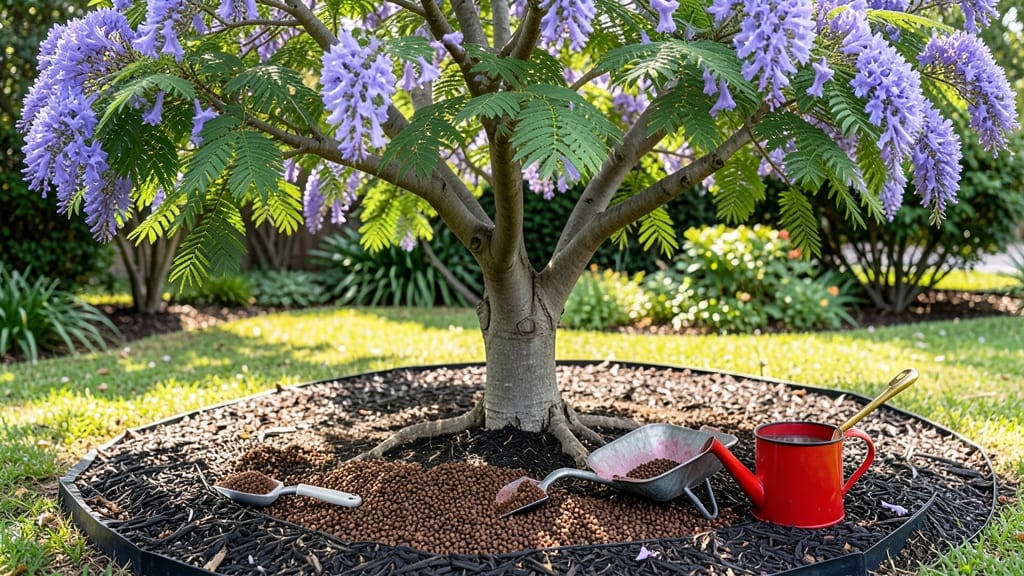 Jacaranda Tree Fertilizer: N-P-K Ratios for Vibrant Blooms & Strong Roots