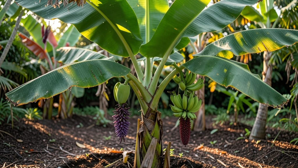 Banana Tree Full Sun: Towering Tropical Grace in Brightest Spots