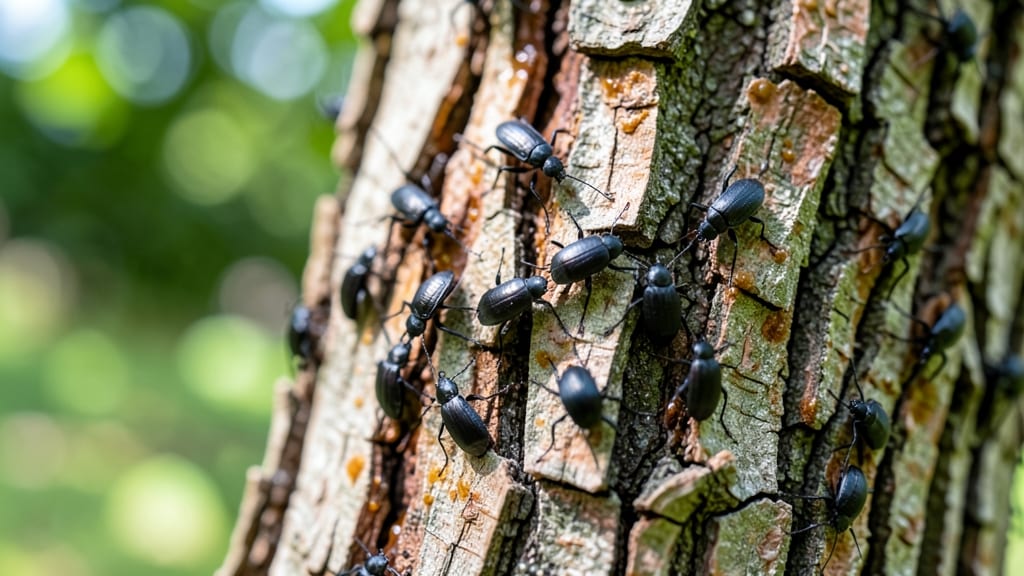 Tiny Black Bugs on Tree Trunk: Identify and Eliminate These Common Pests
