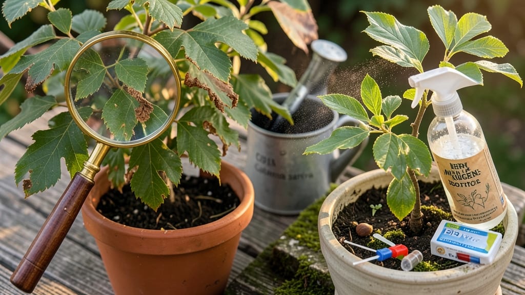 Brown Tips Leaves on Chestnut Tree Seedlings: Reversing Damage With 3 Simple Trims