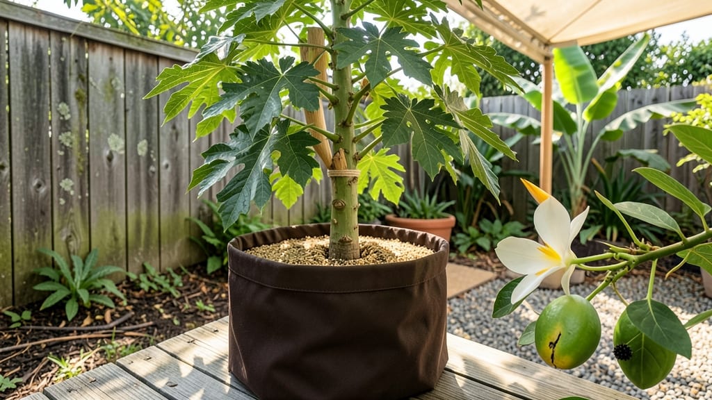 Can Papaya Tree Be Grown in Pots: Best Varieties and Container Care Tips