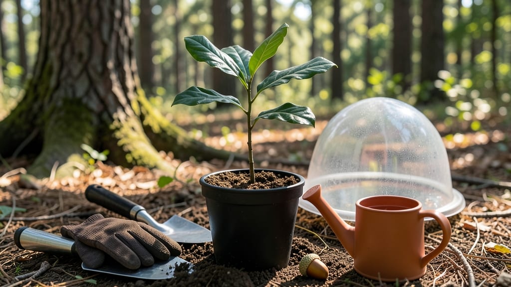 How to Plant a Live Oak Tree from Acorn: Cold-Stratified Success in 3 Months