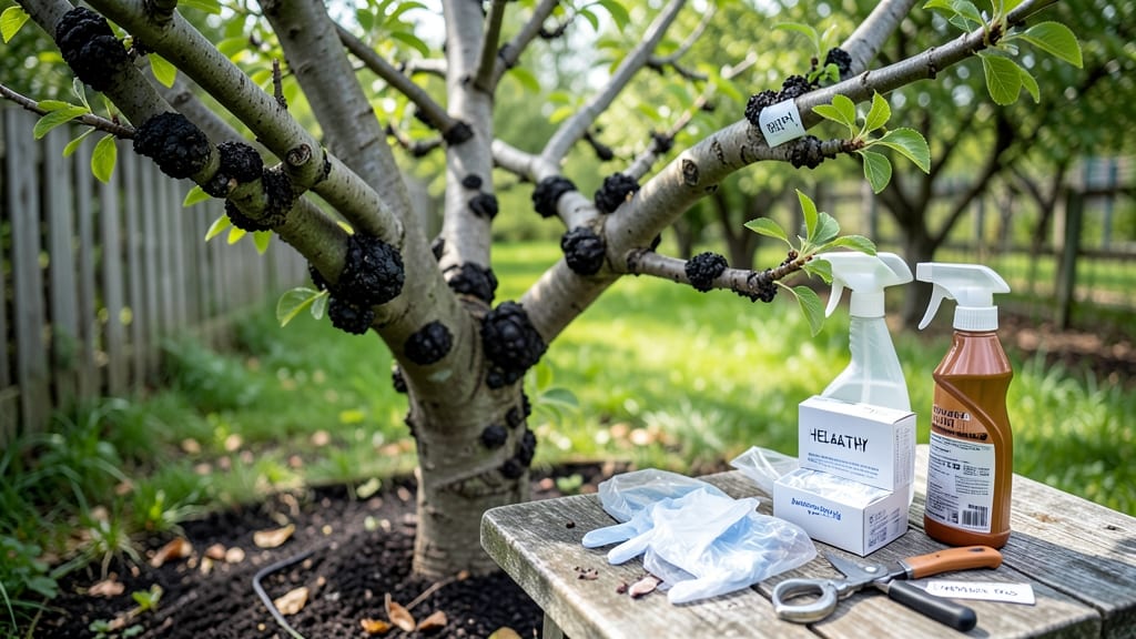Plum Tree Black Knot Treatment: Fungal-Free Branches in 4 Simple Steps