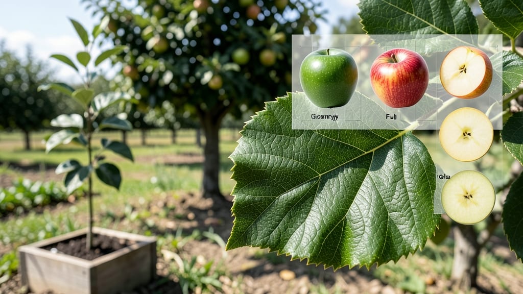 How to Identify Apple Tree Variety: Leaf Shape and Fruit Color Clues