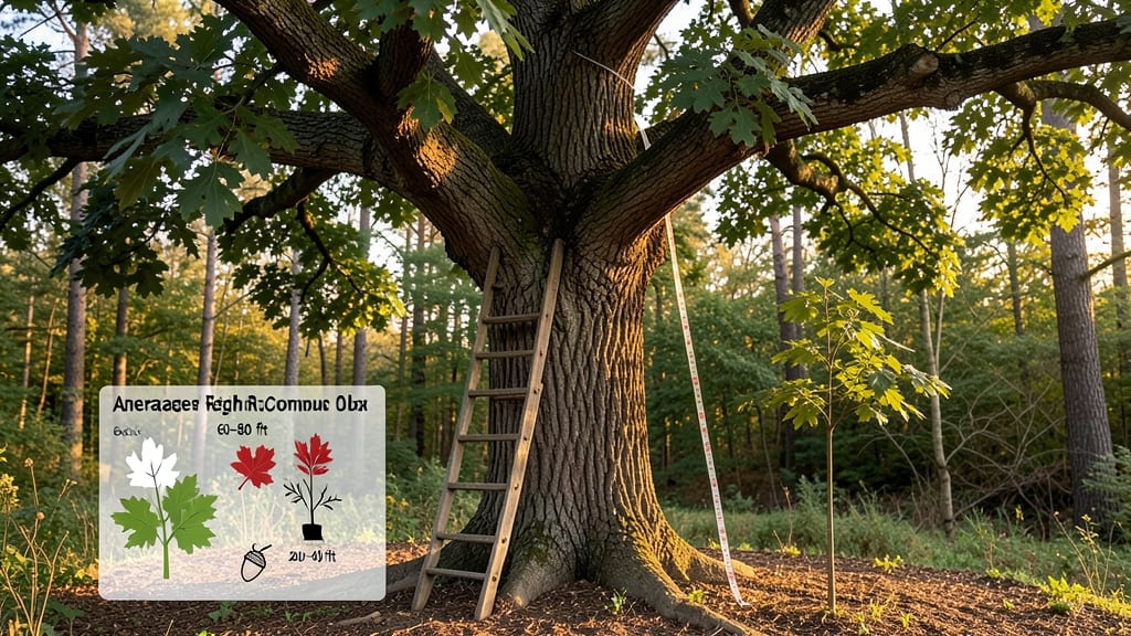 How Tall Do Oak Trees Grow: Species-Specific Heights & Growth Rates Compared