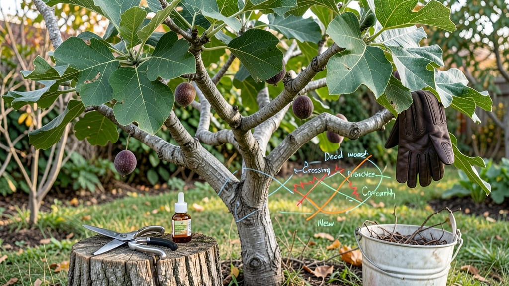 How to Trim a Fig Tree in the Fall: Dormant Season Cuts for Stronger Spring Branches
