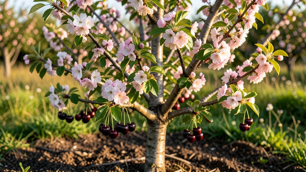 Rainier Cherry Tree Blossom: Cold-Hardy Variety With Reliable Spring Blooms