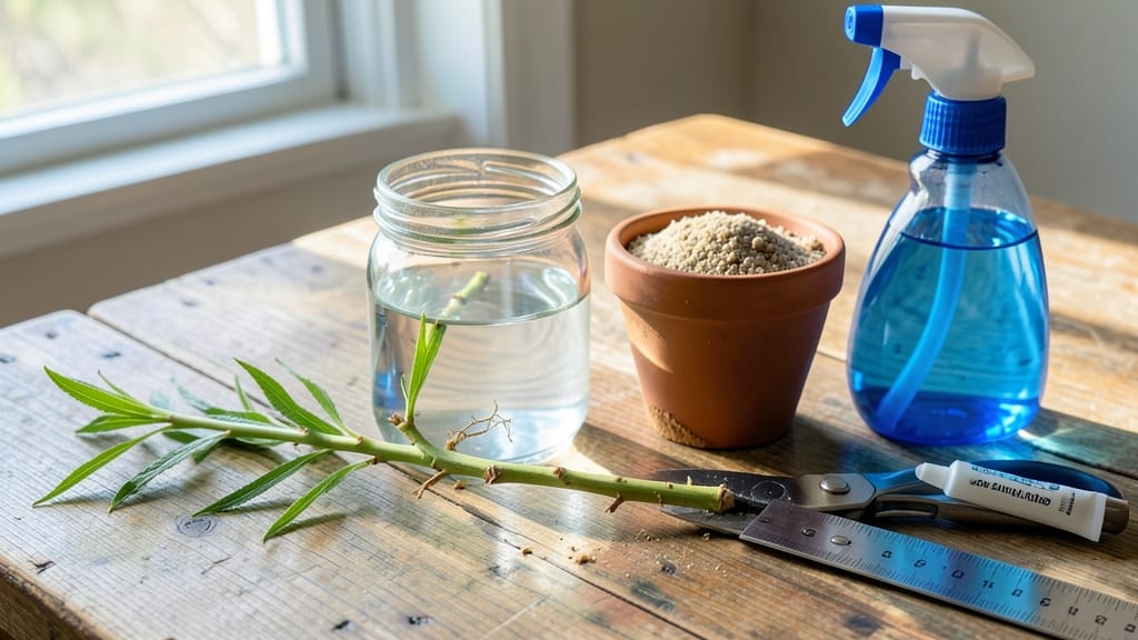 How to Grow a Willow Tree From a Branch: Root in Water Before Planting