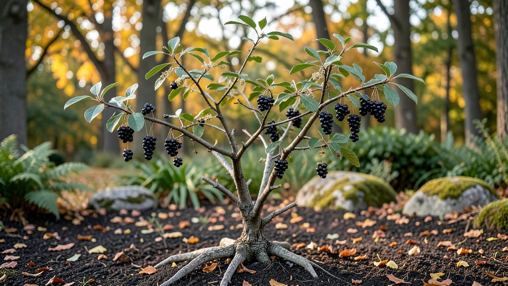 Tree Identification: Black Berries Guide for Year-Round Garden Beauty