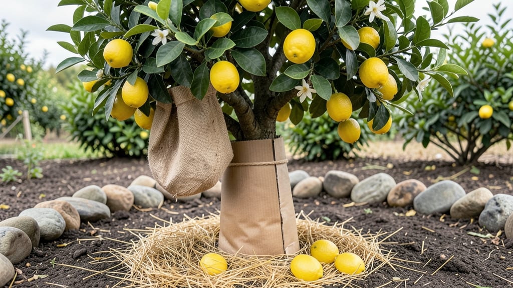 How to Wrap a Lemon Tree for Winter: Frost-Proof Shield for Delicate Branches