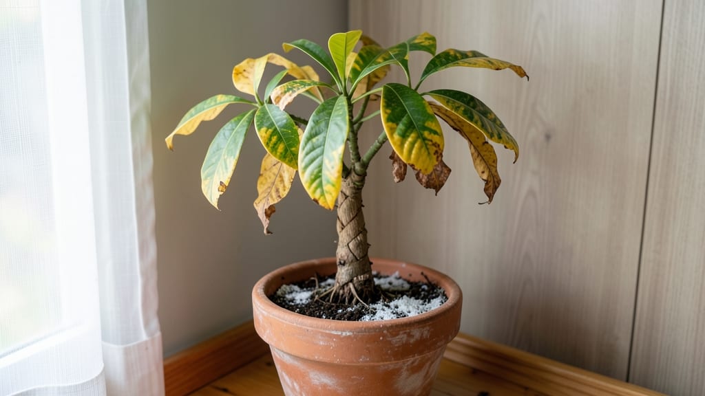 What Does an Overwatered Money Tree Look Like: Droopy Leaves, Yellowing Foliage, and Mushy Roots Revealed