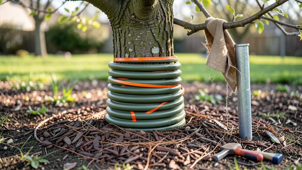Protecting Tree Trunks: Shielding Against Winter Damage and Pest Attacks