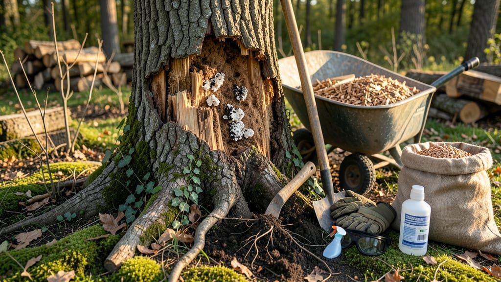 How to Remove Tree Stumps: Chemical-Free Decay in 6 Months