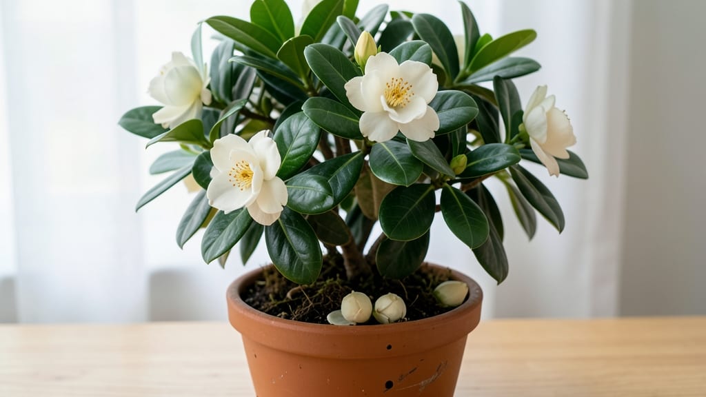 Gardenia Tree in Pot: Year-Round Blooms With Minimal Pruning Effort
