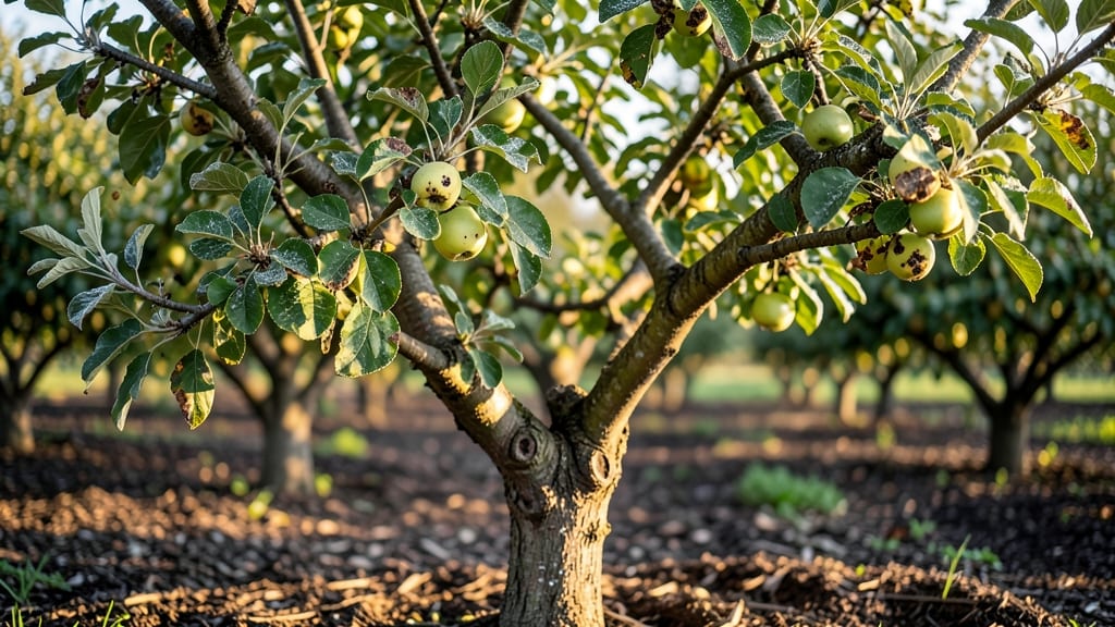 Apple Tree Diseases Photos: Visual Guide to Spotting Fungal Blight Early