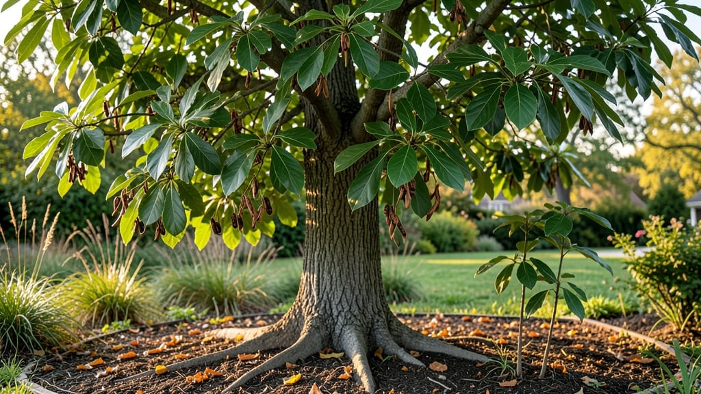 Tree of Heaven Habitat: Aggressive Root Control for Safe Garden Integration
