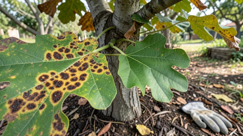 Fig Tree Leaves Turning Yellow With Brown Spots: Fungal Blight Diagnosis and Organic Cure Steps