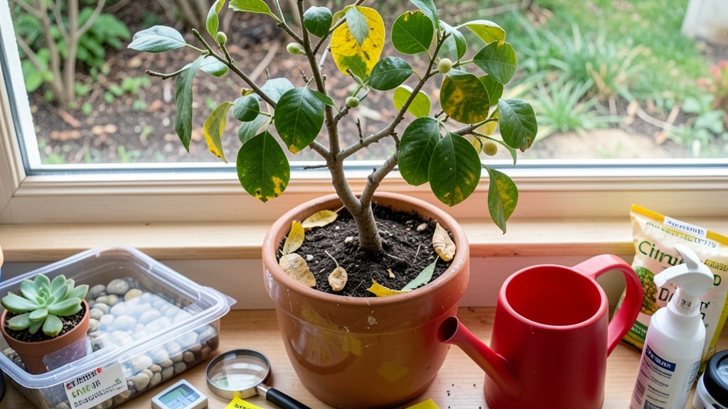 Indoor Lemon Tree Losing Leaves: Revive Drooping Foliage in 3 Steps