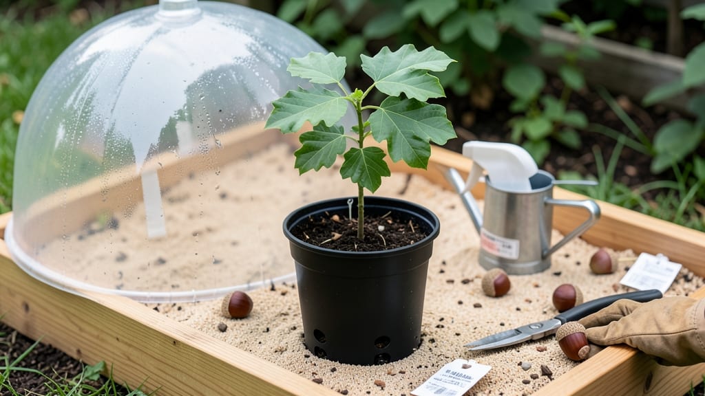 Oak Tree Propagation: Acorn-to-Sapling Success in 6 Simple Steps