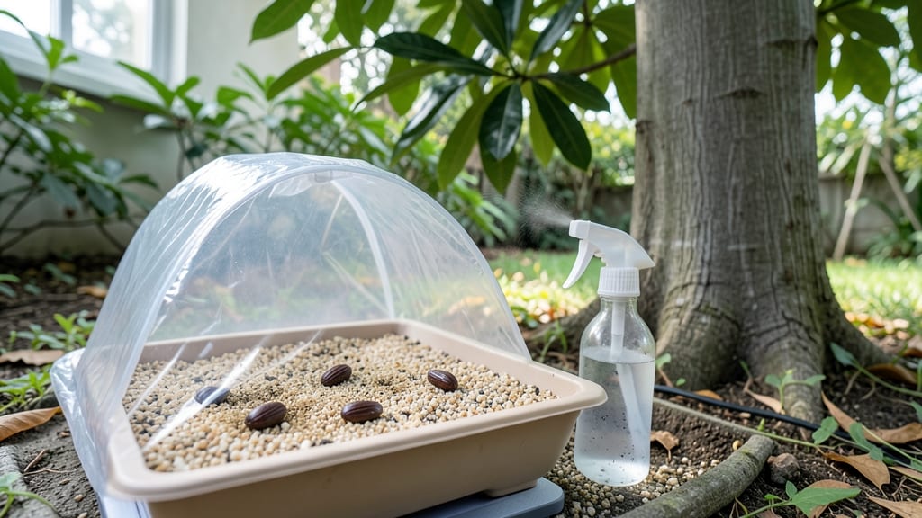 Camphor Tree Seeds: Cold-Stratified Germination in 8 Weeks